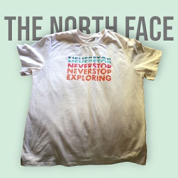 The North Face White T Shirt Extra Large (T16) - Picture 1 of 9